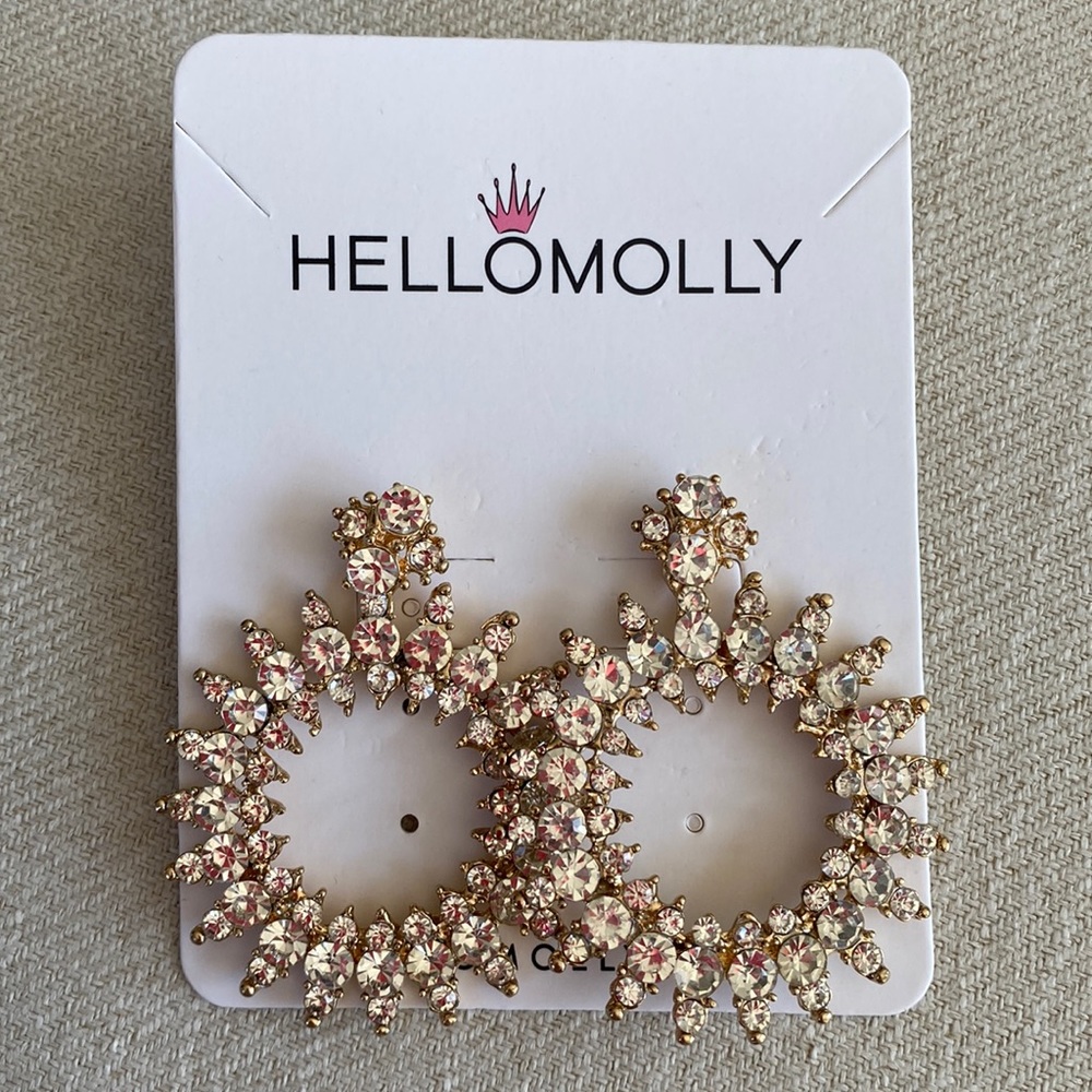 NWT: Eclipsed Earrings - One Size from Hello Molly